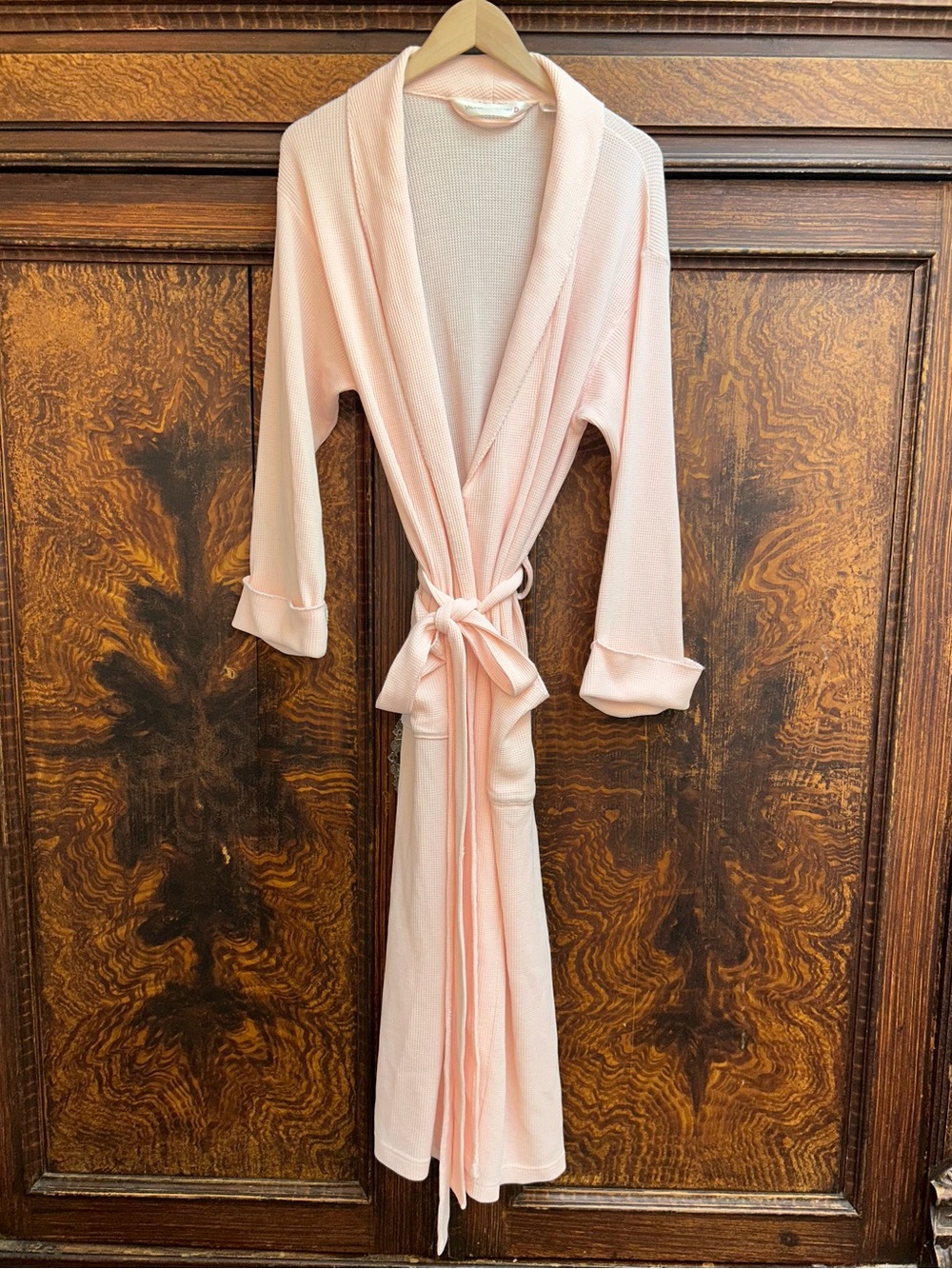 Vintage Victoria’s Secret long waffle knit robe 1990’s-2000’s era size Medium